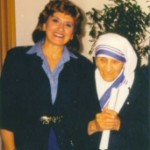 Mother Teresa and Marlene Elias